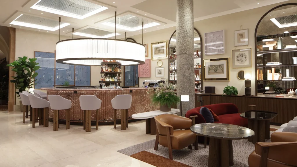 Poliform contemporary luxury suite design