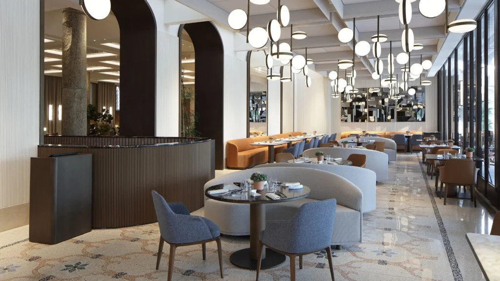 Italian design inspiration Poliform hotel project