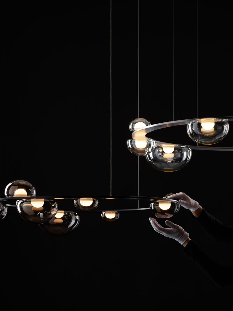 Bomma lighting available in La Jolla showroom