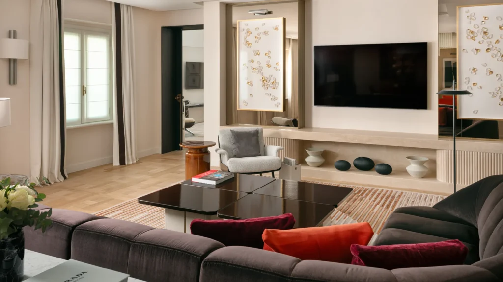 Contemporary hotel interiors by Poliform