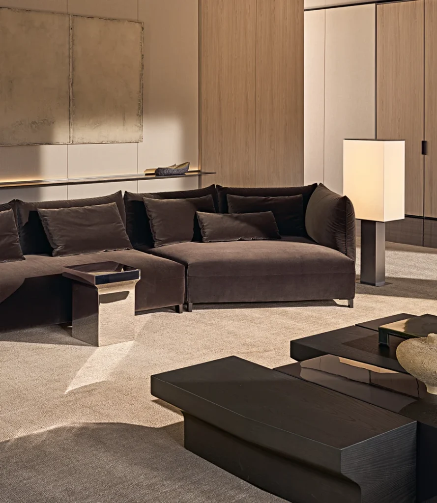 Luxury Italian sofa Poliform Joan