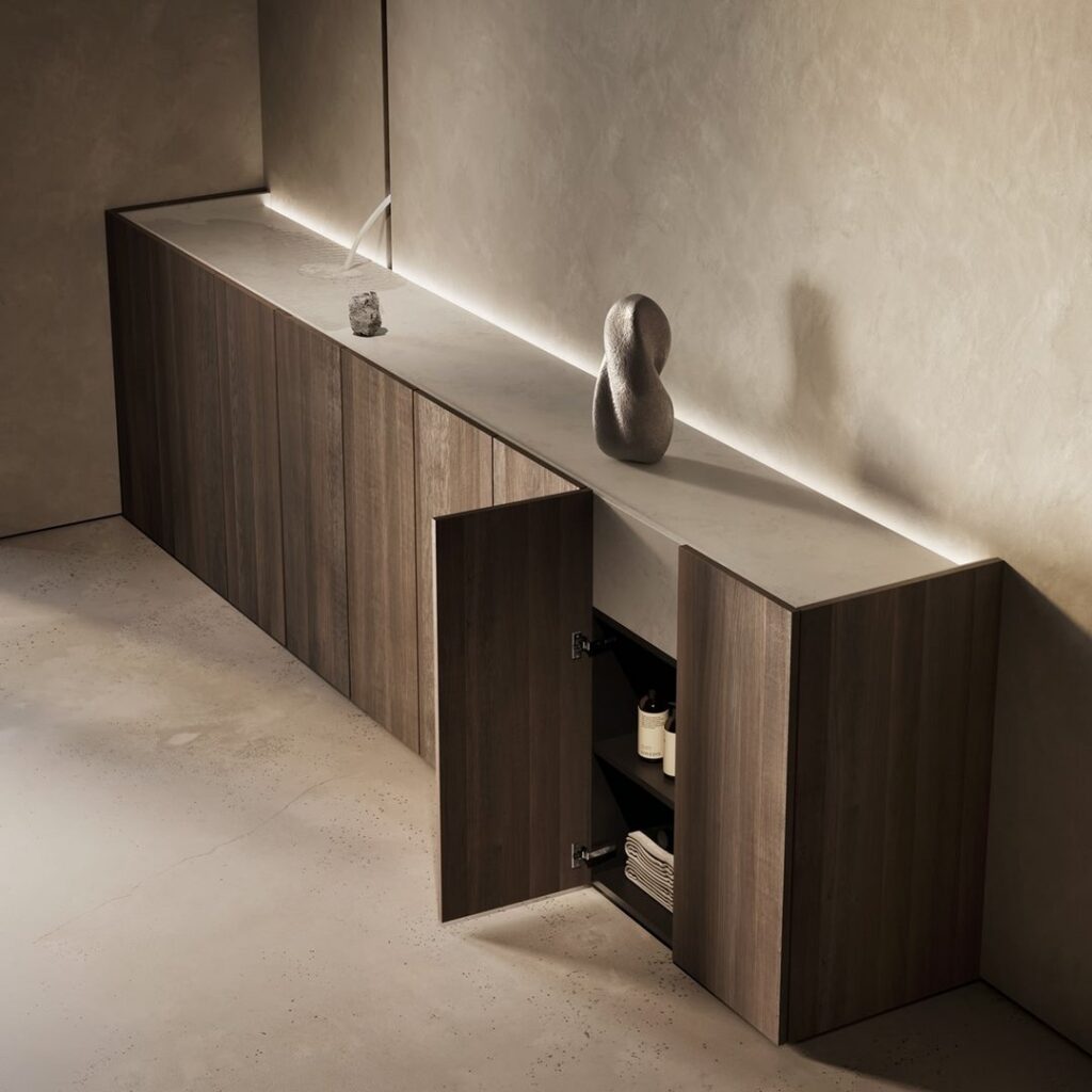 Marble progressive knob detail by antoniolupi Lineadacqua