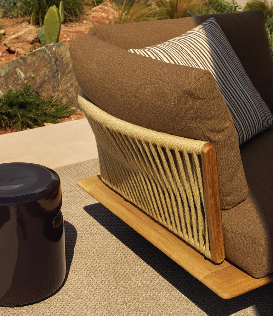 Poliform outdoor furniture available at Unscripted Spaces La Jolla