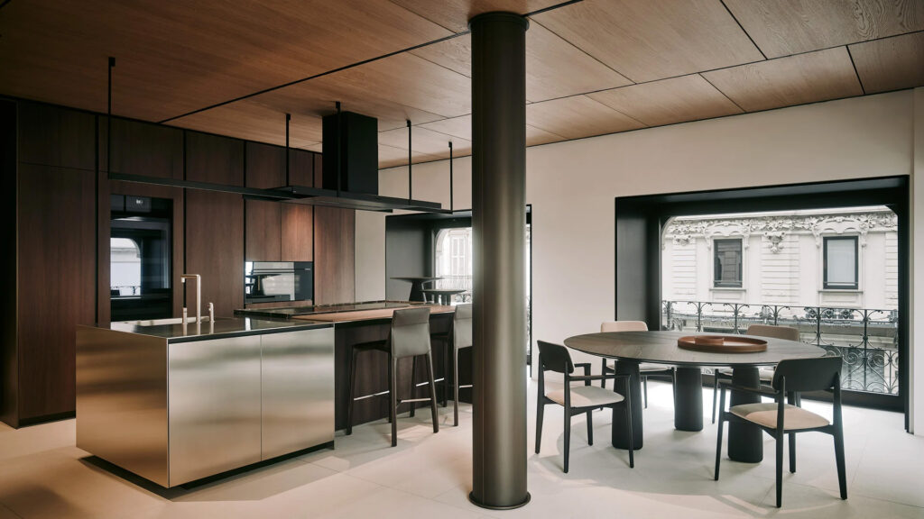 Poliform collections on three floors at new Milan flagship store