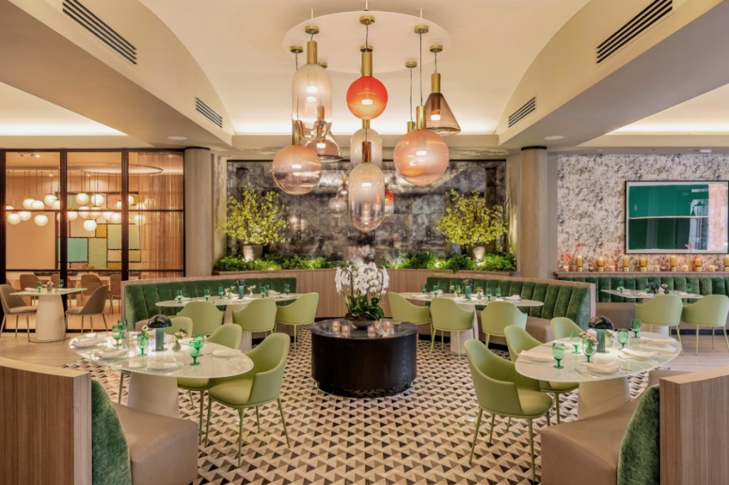 BOMMA Phenomena hand-blown crystal pendant lighting collection, luxury interior design La Jolla