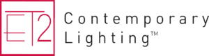 ET2 architectural lighting logo, La Jolla showroom