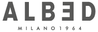 Albed Italian aluminum door systems logo, La Jolla interior doors
