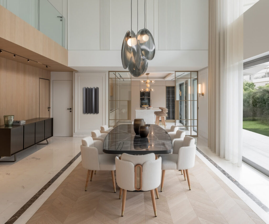 BOMMA Ama closed pendant bronze matte, sculptural lighting for modern luxury interiors