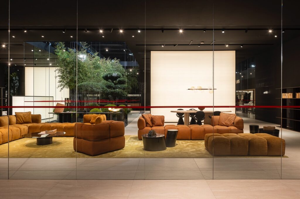 Bonaldo Italian designer furniture displayed at Unscripted Spaces La Jolla showroom