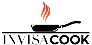 Invisacook hidden induction cooktop logo. seamless kitchen technology San Diego